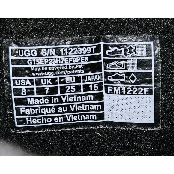 New! UGG Taney Weather Winter Boot Unisex Kids Size US 8 Black $90 - Picture 9 of 12